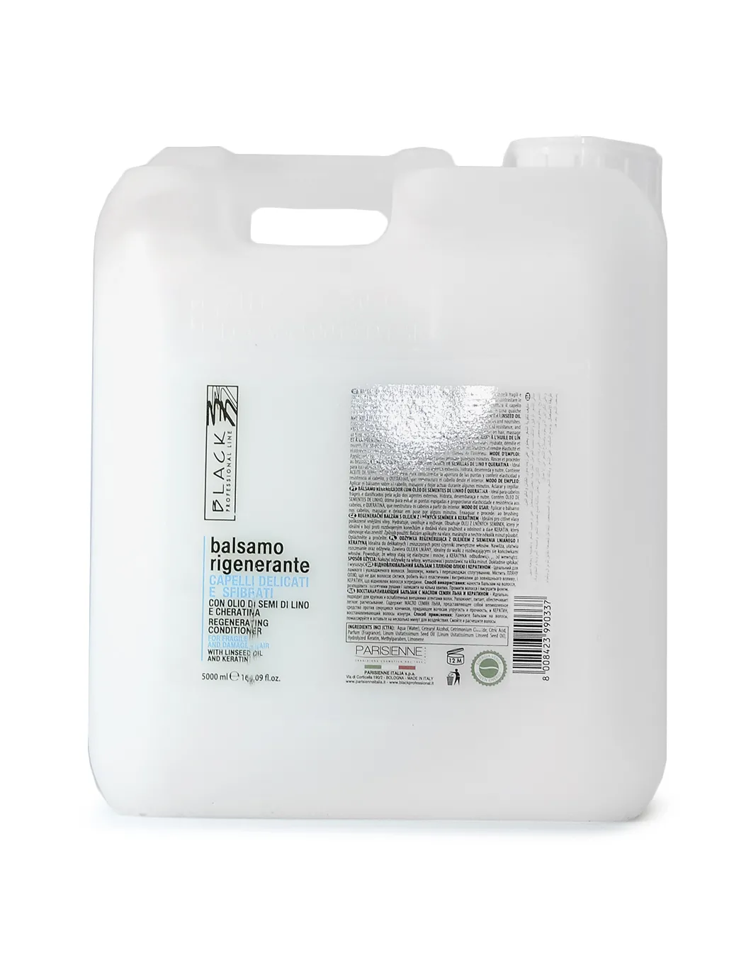 BLACK PROFESSIONAL LINE BALSAMO RIGENERANTE CAPELLI DELICATI E SFIBRATI 5000 ML