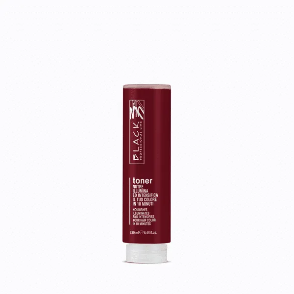 BLACK PROFESSIONAL LINE TONER INTENSO COLORE ROSSO 250 ML