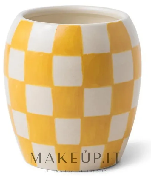 Candela profumata "Ambra dorata", gialla