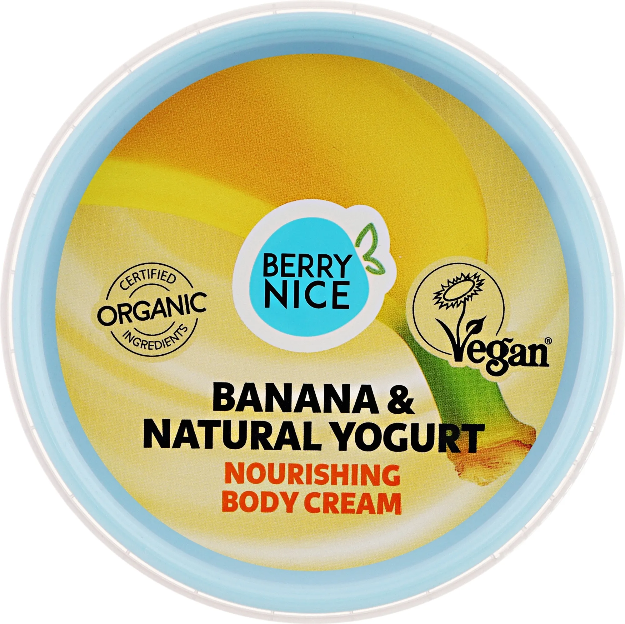 Crema nutriente per il corpo 'Banana e yogurt'