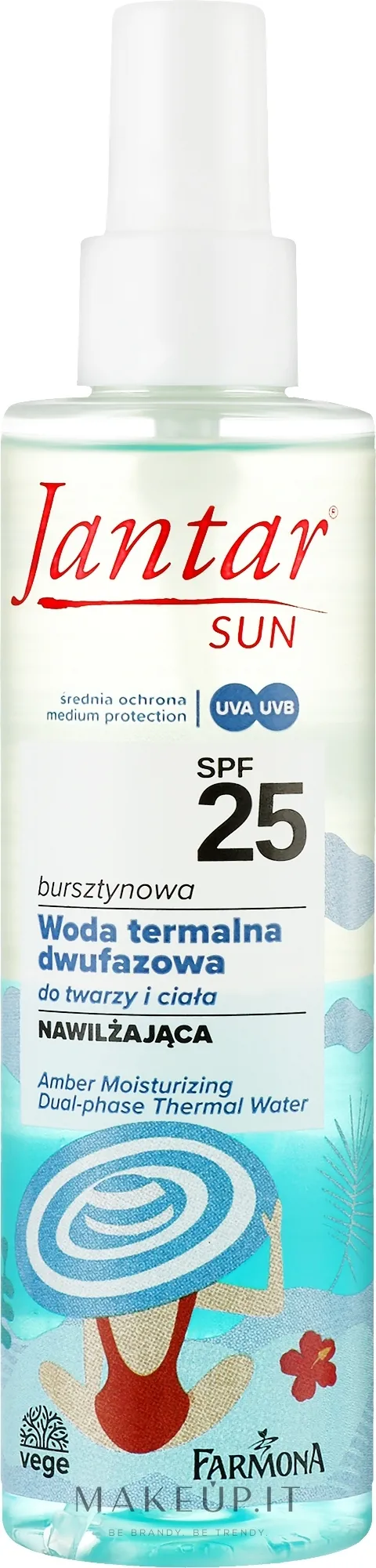 Acqua termale idratante bifasica