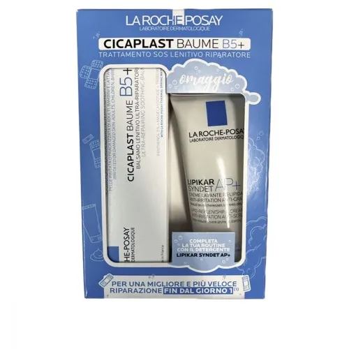 Cicaplast  balsamo lenitivo ultra riparatore con vitamina  b5 100ml+ latte  detergente ultra delicato per pelle a tendenza atopica -100ml