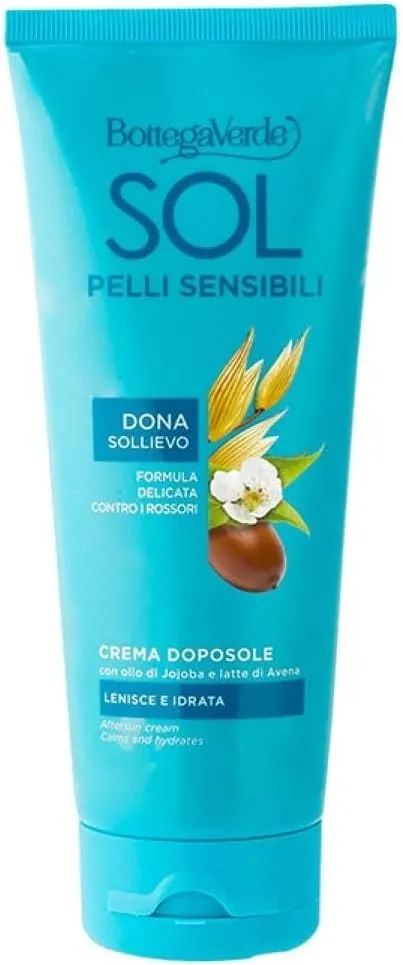 Crema doposole per pelli sensibili