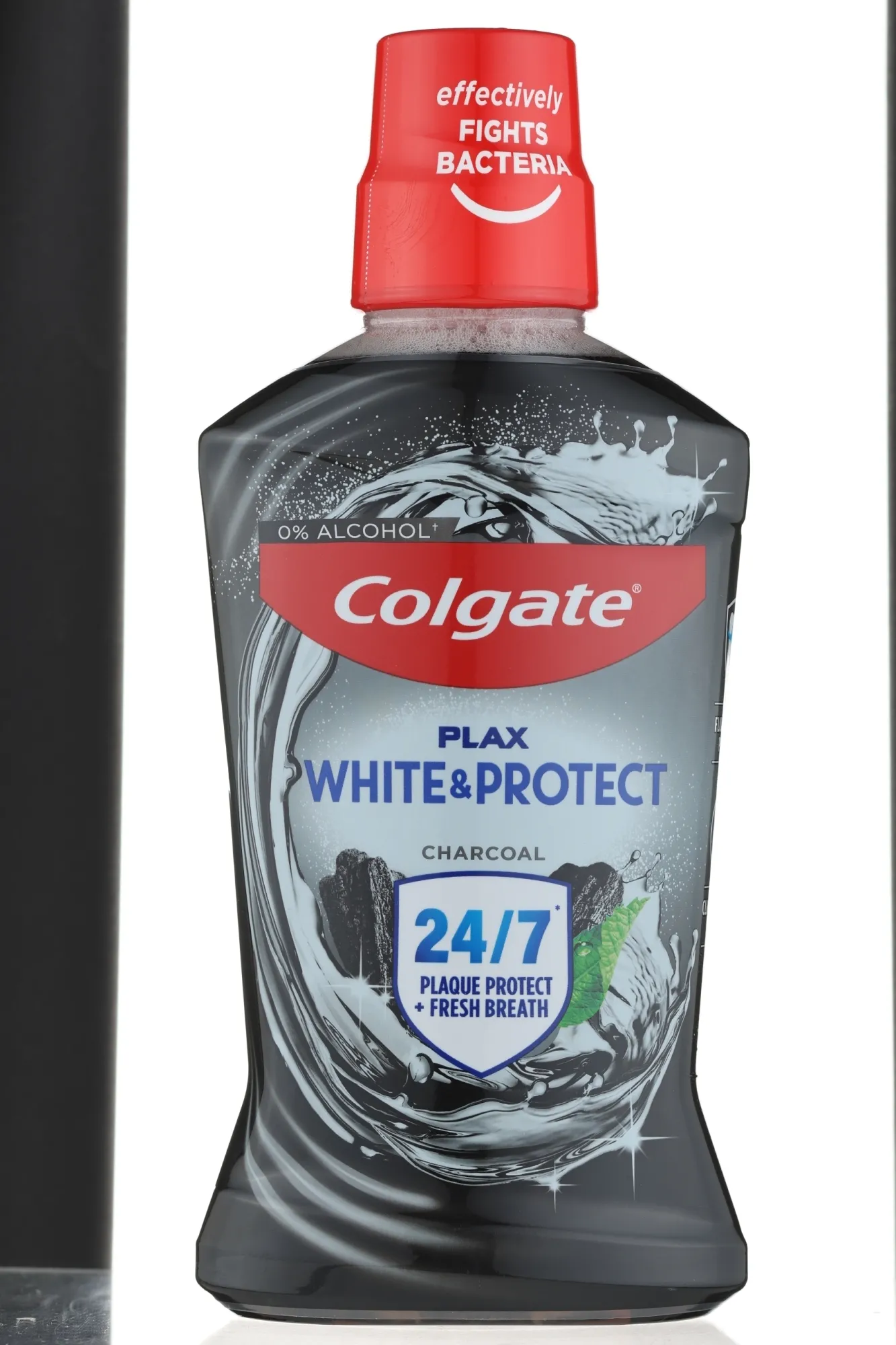 Collutorio sbiancante al carbone