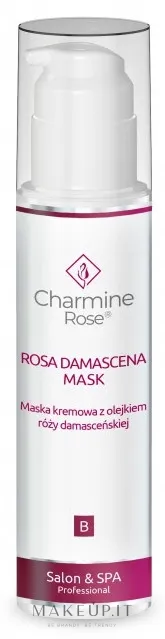 Crema-maschera viso all'olio di rosa damascena