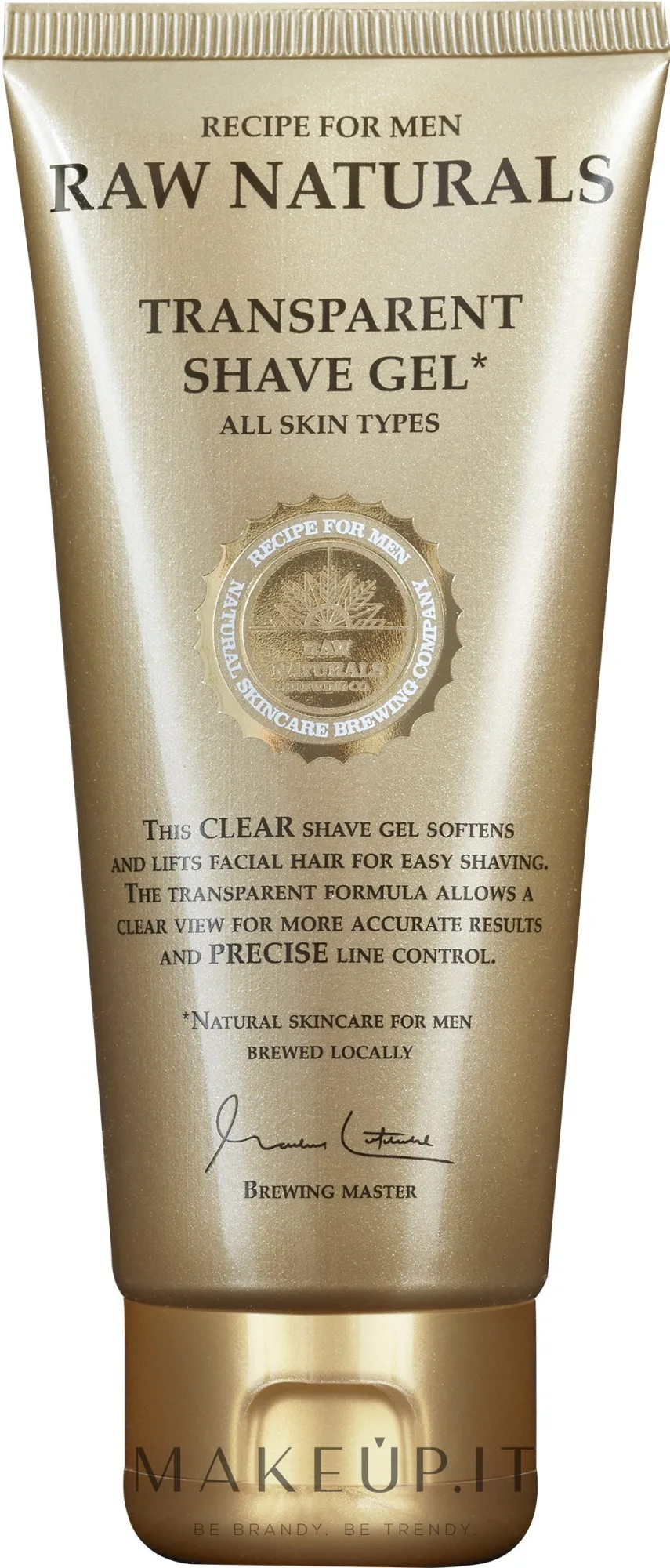 Gel da barba trasparente