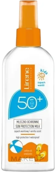 Latte solare per bambini al profumo di vaniglia SPF 50