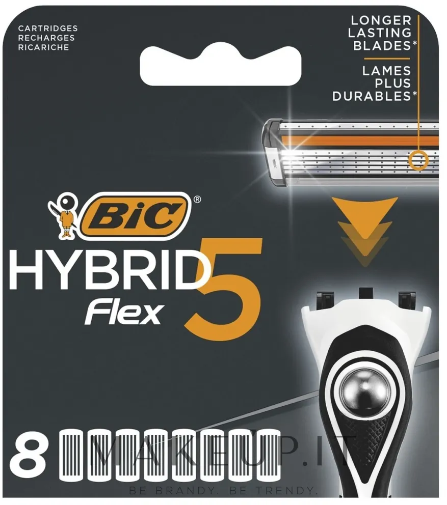 Lamette di ricambio Flex 5 Hybrid, 8 pz.