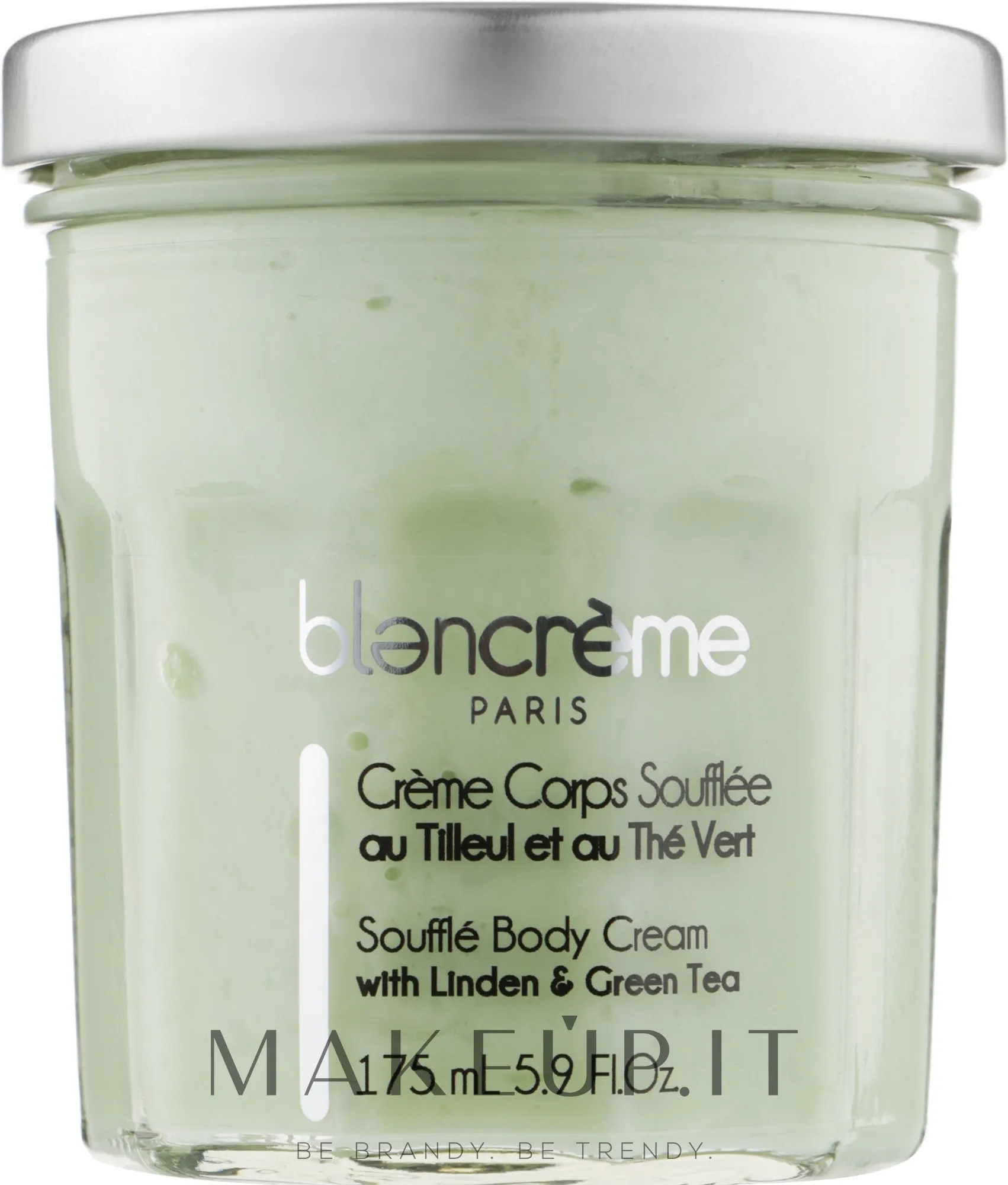 Crema soufflé per il corpo "Tiglio e Tè Verde"