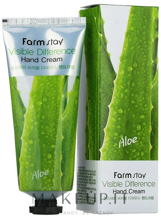Crema mani all'aloe