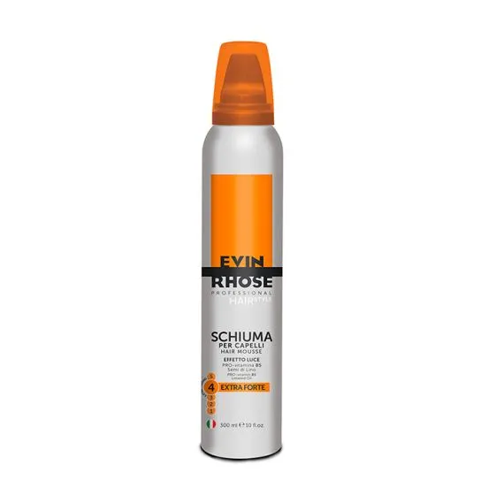 EVIN RHOSE MOUSSE FISSAGGIO EXTRA FORTE SEMI DI LINO 300 ML