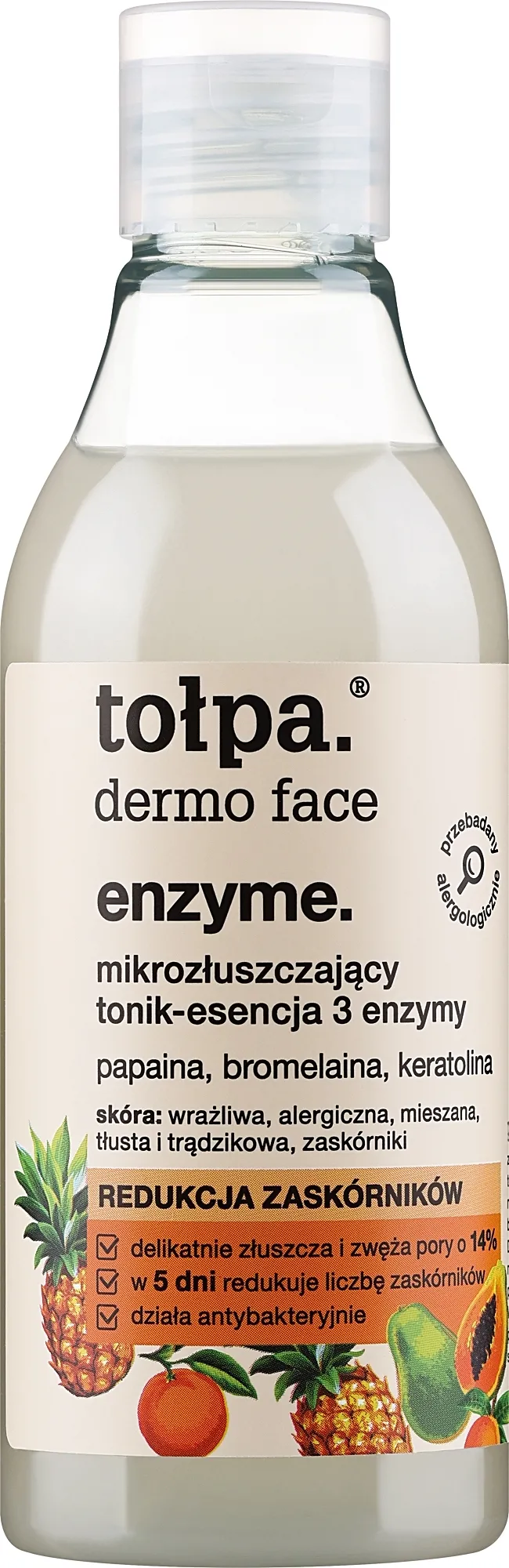 Essenza-tonico microesfoliante, 3 enzimi