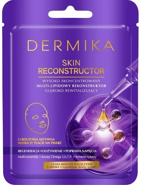 Maschera ad alta concentrazione con complesso lipidico per il viso