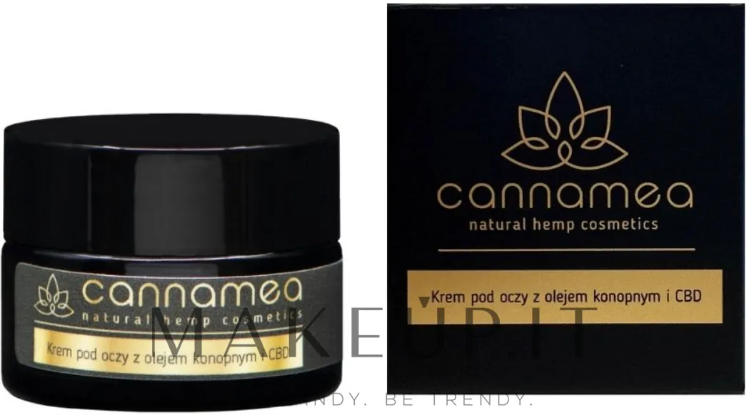 Crema contorno occhi all'olio di canapa e CBD