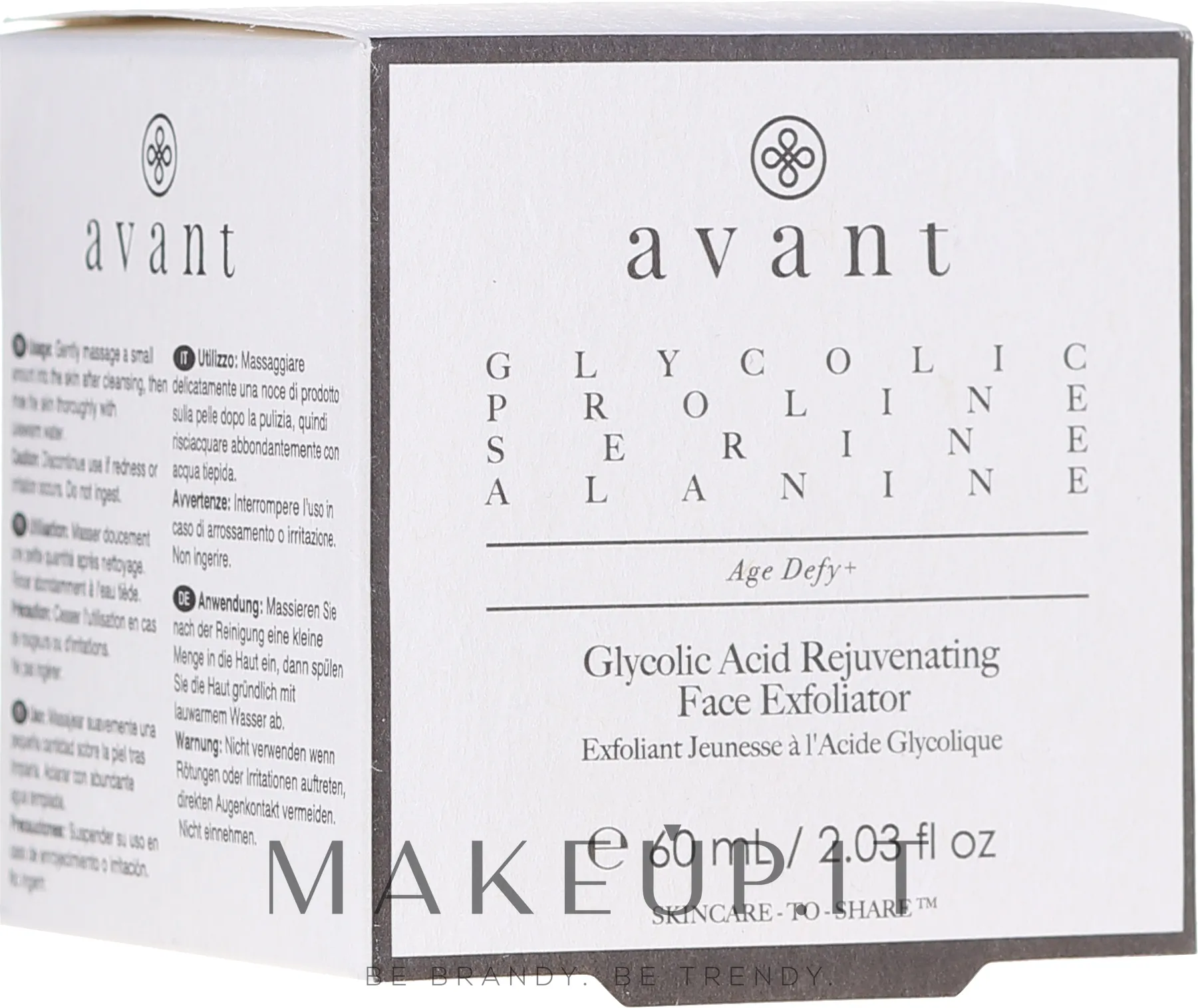 Peeling viso ringiovanente con acido glicolico