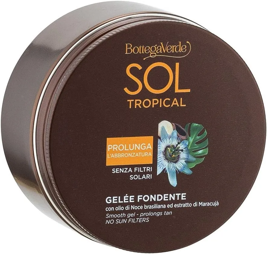 Gel per prolungare l'abbronzatura