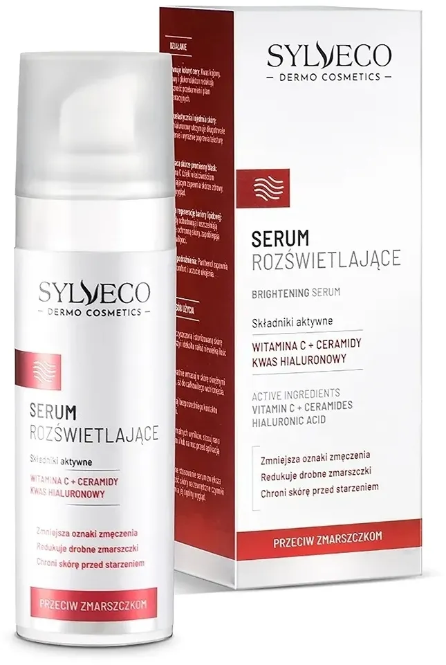 Siero illuminante antirughe per il viso