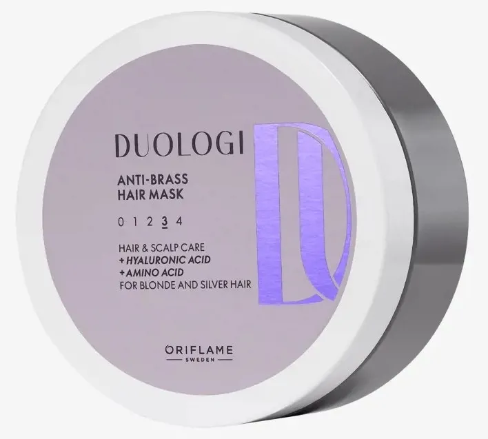 Maschera per neutralizzare il giallo dei capelli