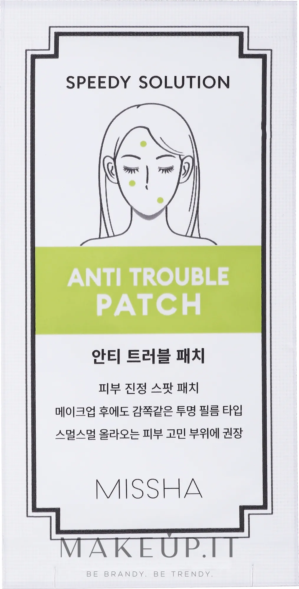 Patch per il trattamento dell'acne