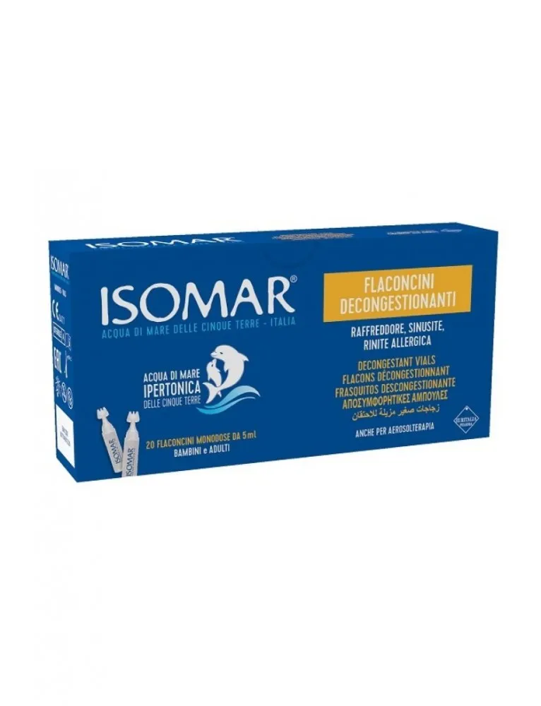 Isomar Soluzione Decongestionante Nasale 20 Flaconcini 5ml