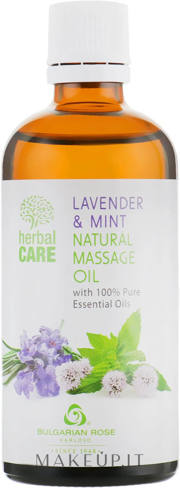 Olio da massaggio "Lavanda e menta"