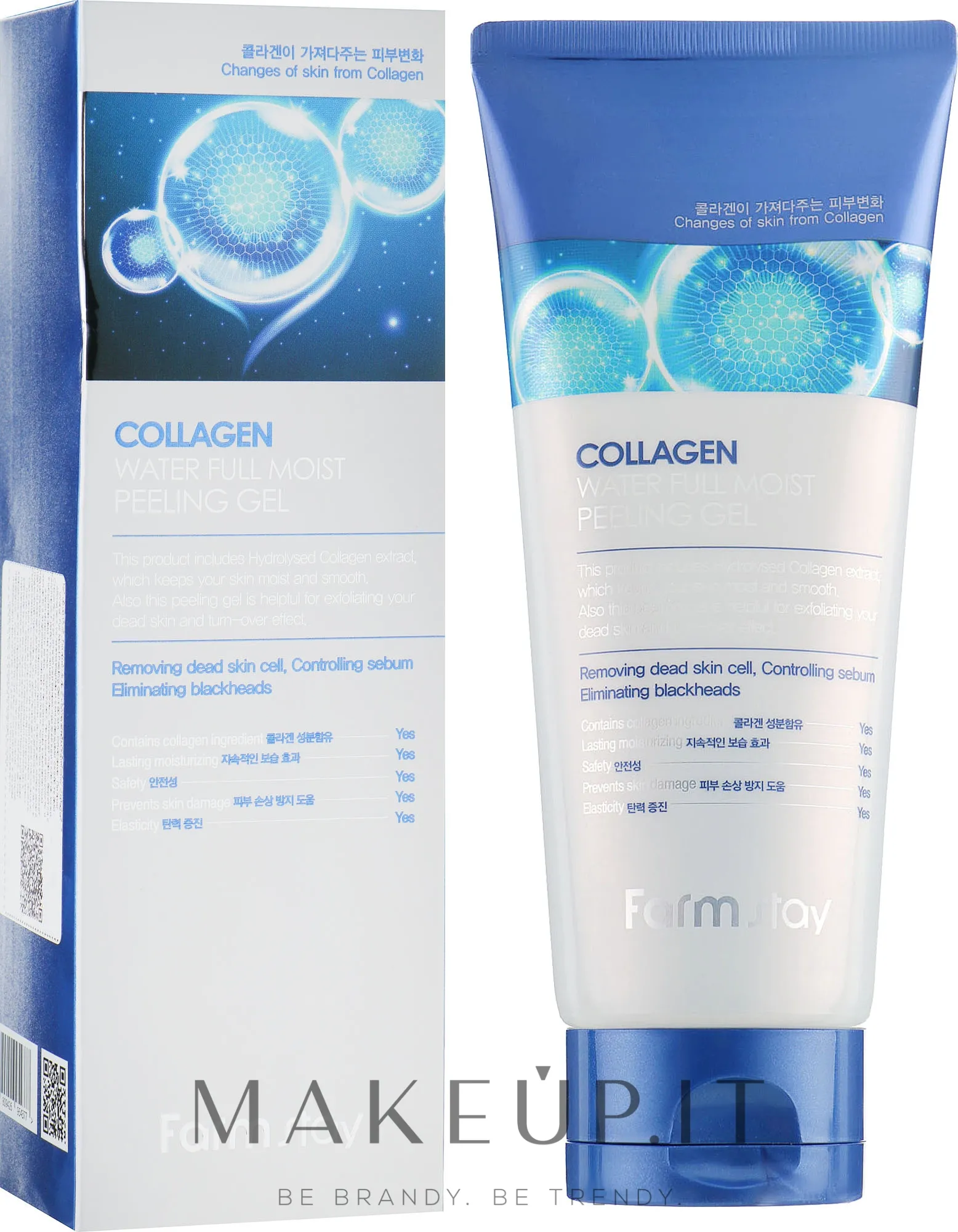Peeling-gel al collagene