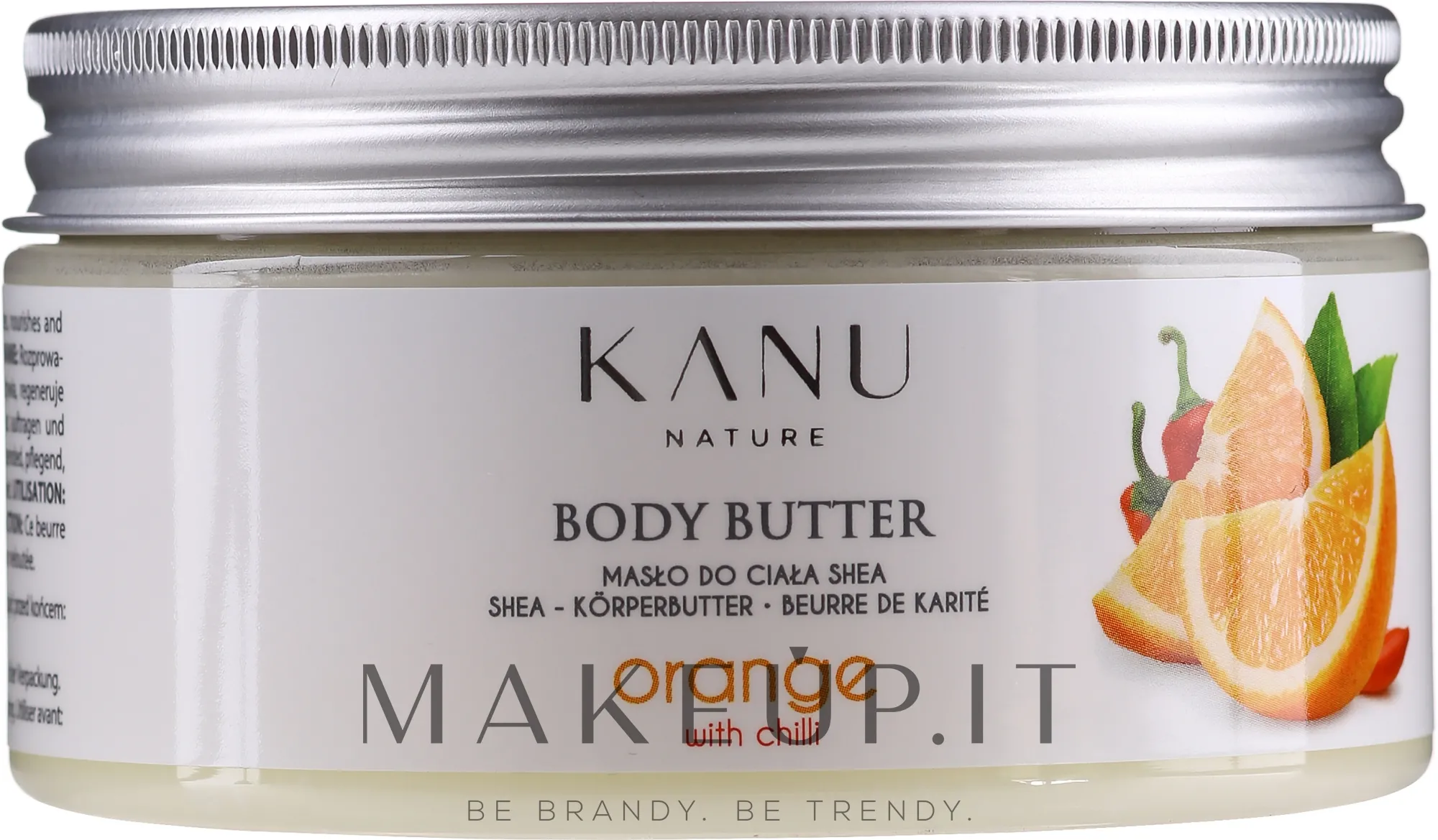 Burro corpo "Arancia e peperoncino"