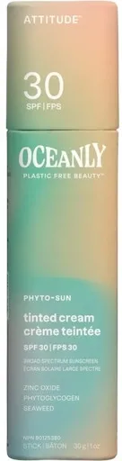 Attitude Oceanly Phyto-Sun Tinted Moisturizing SPF30 Sunscreen