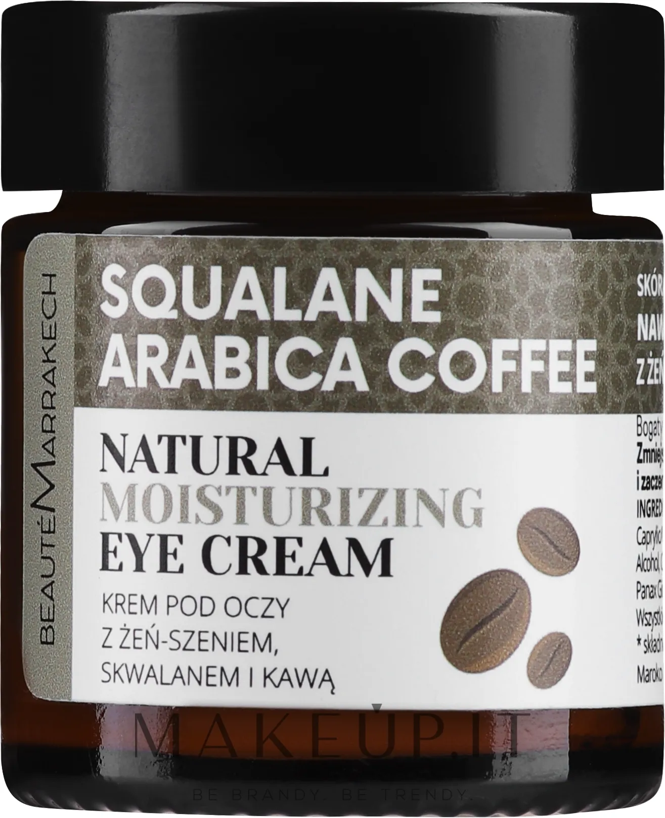Crema contorno occhi allo squalene e caffè arabico