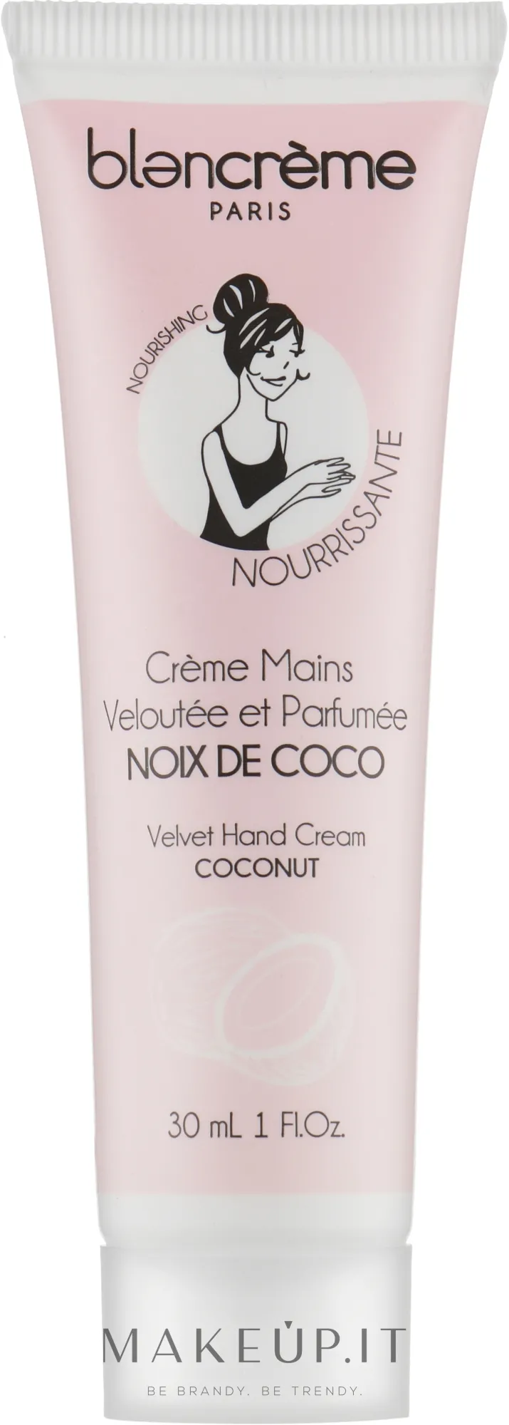 Crema per le mani vellutata 'Cocco'