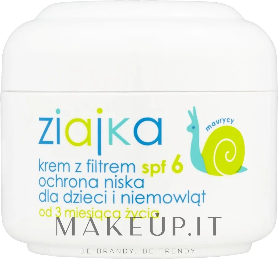 Crema solare per bambini da 3 mesi SPF 6
