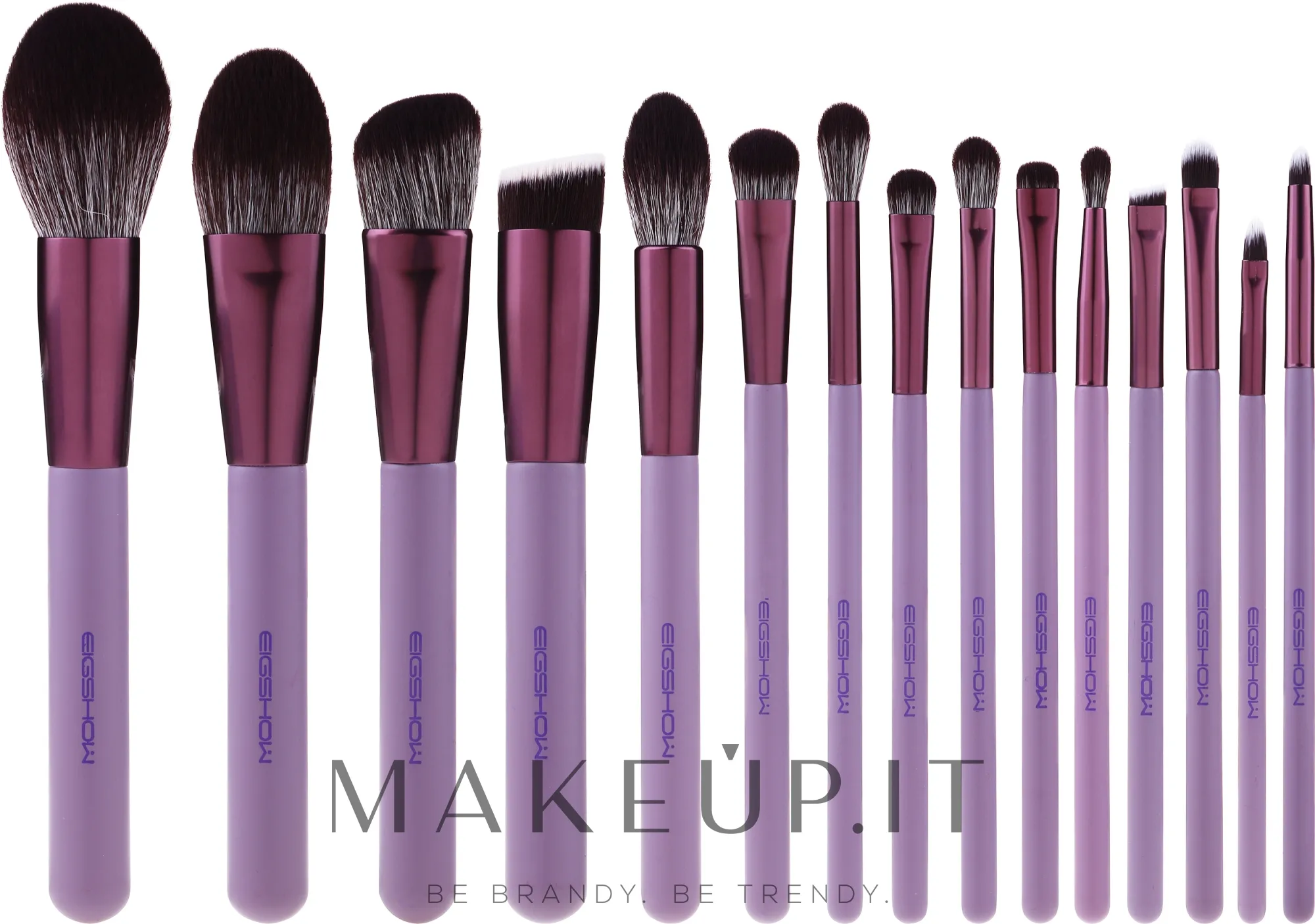 Set pennelli trucco, 15 pz