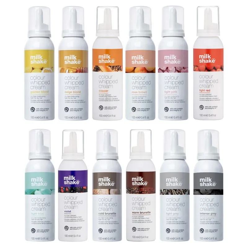 milk_shake Colour Whipped Cream 100ml - mousse idratante colorata senza risciacquo