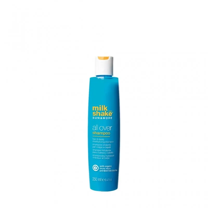 milk_shake Sun & More All Over Shampoo 250ml - shampoo/doccia idratante dopo sole corpo e capelli