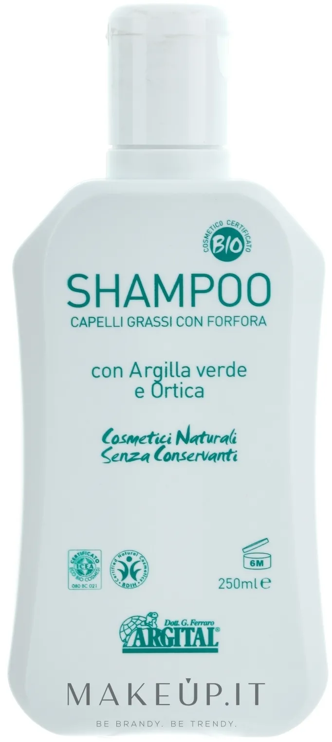 Shampoo purificante per capelli grassi e con forfora