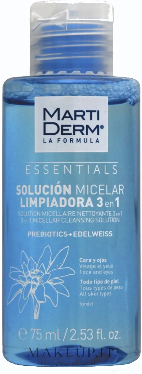 Lozione micellare per la pulizia del viso