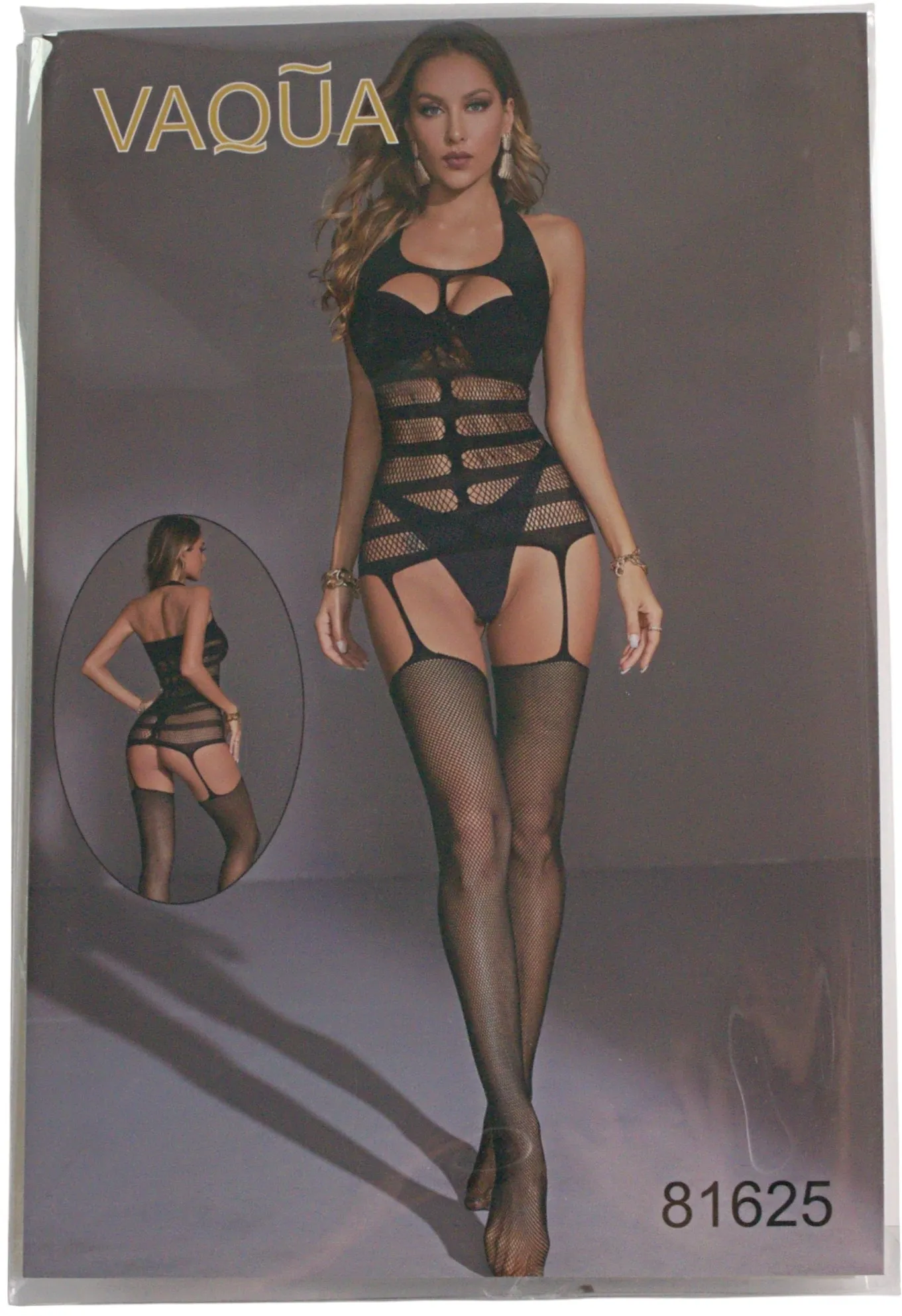 Bodystocking 81625, nero