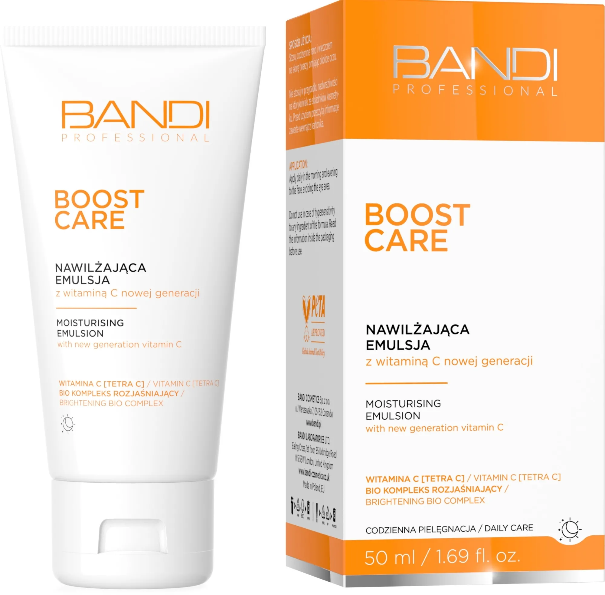 Emulsione idratante di nuova generazione con vitamina C