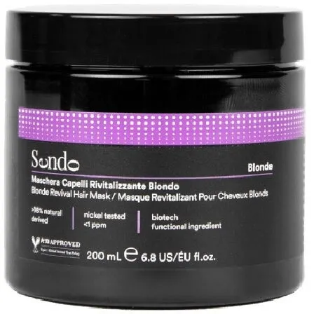 Maschera rivitalizzante per capelli biondi