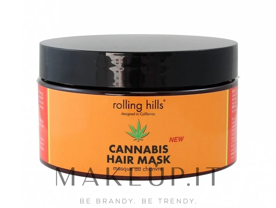 Maschera all'olio di canapa