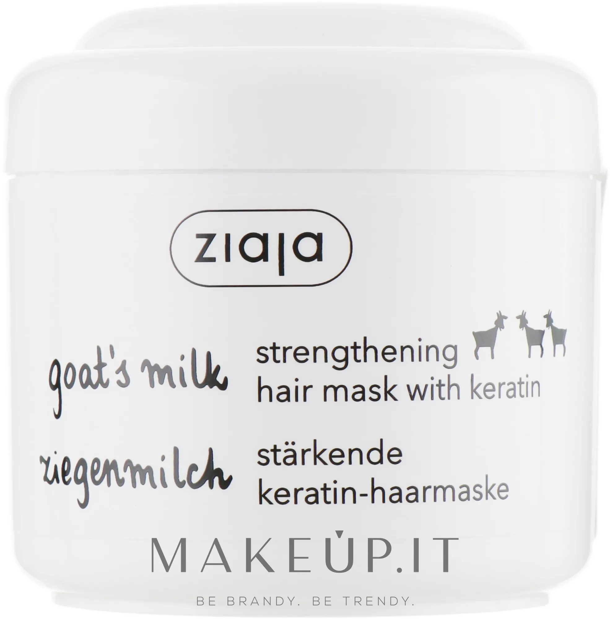 Maschera per capelli "Latte di capra"