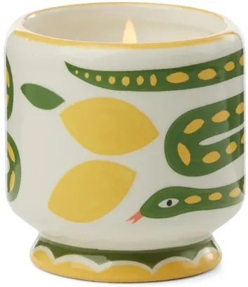 Candela aromatica in ceramica "Wild Lemongrass Boxed"