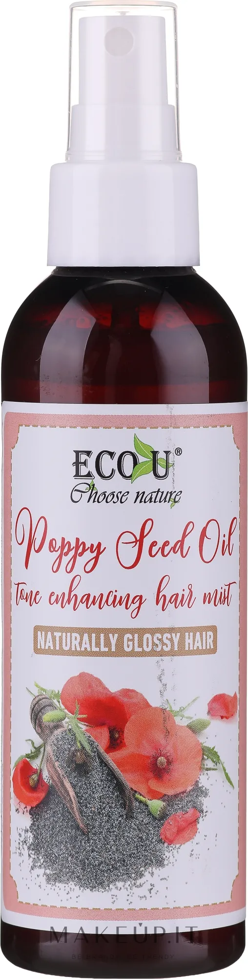 Spray bifasico per capelli ai semi di papavero