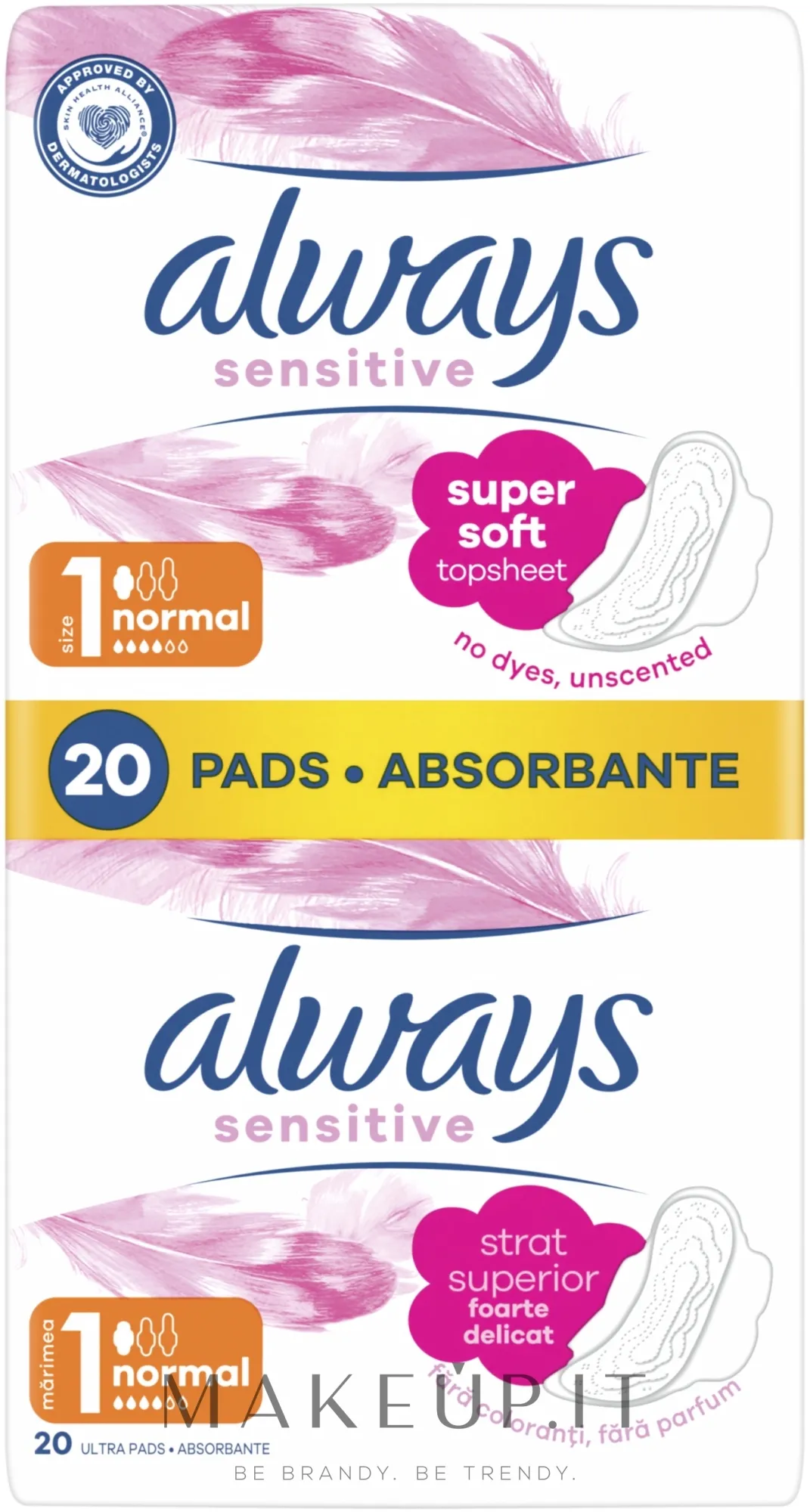 Assorbenti igienici, 20pz