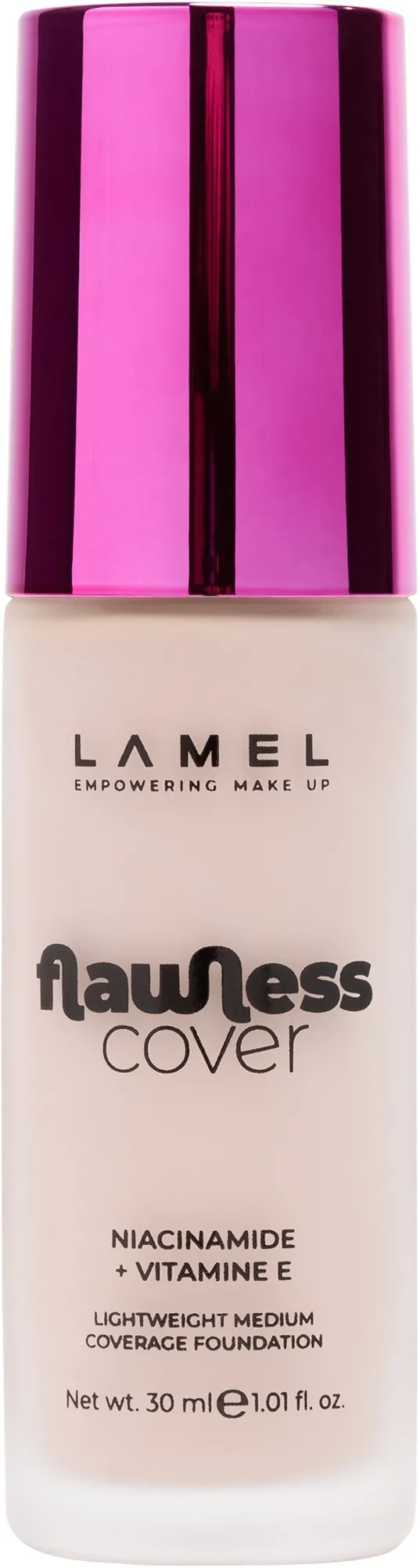 LAMEL Make Up Flawless Cover Lightweight Medium Coverage Foundation