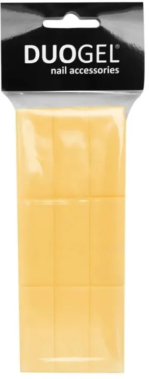 Mini buffer, 100/120 grit, gialli, 9 pz