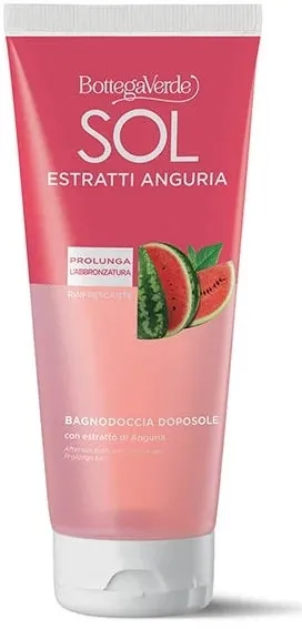 Gel doccia al cocomero doposole