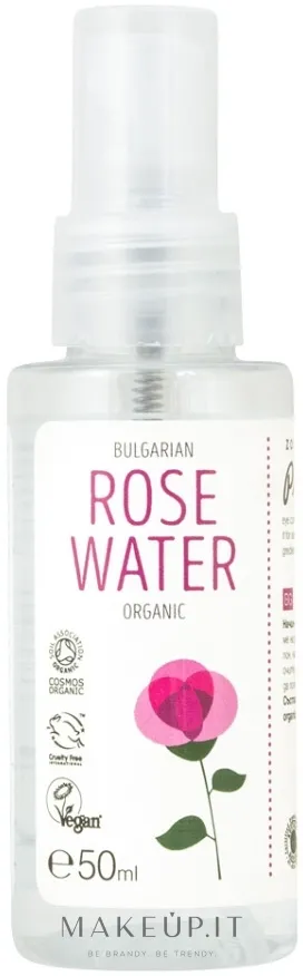 Acqua di rose biologica
