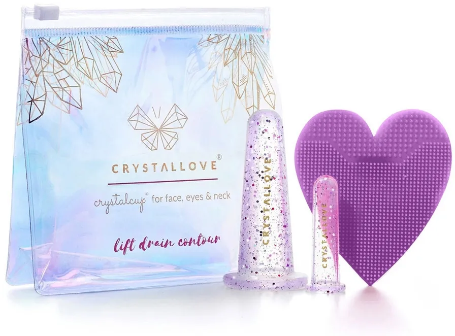 Coppette in silicone per il massaggio del viso