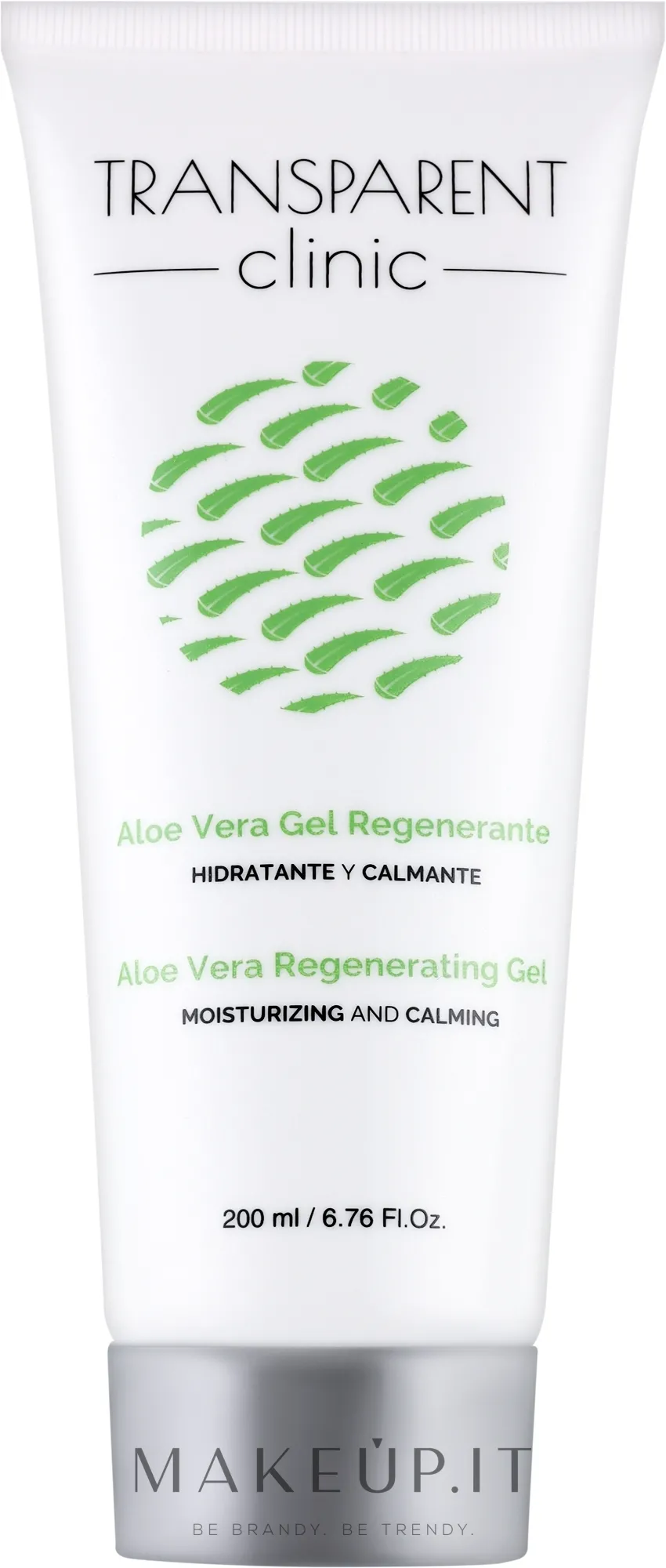 Gel corpo rigenerante con Aloe Vera